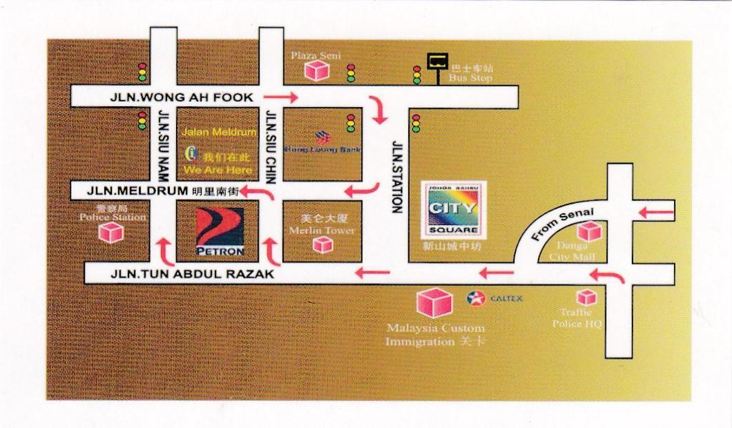 Hotel Ciq @ Wong Ah Fook Johor Bahru Luaran gambar